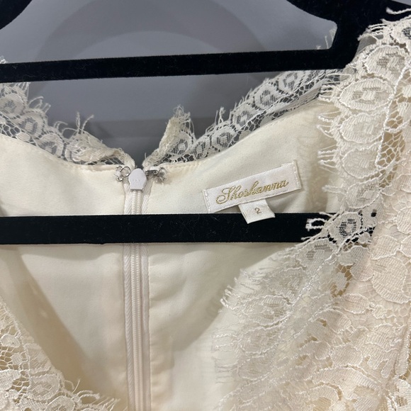 Shoshanna Ivory Lace Dress - Picture 3 of 5